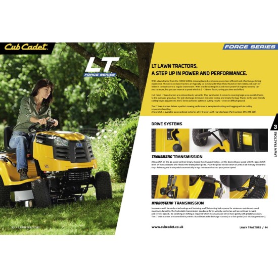 Cub Cadet LT2 NR92 Lawn Tractor