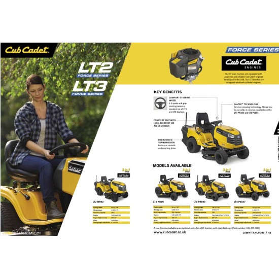 Cub Cadet LT2 NR92 Lawn Tractor