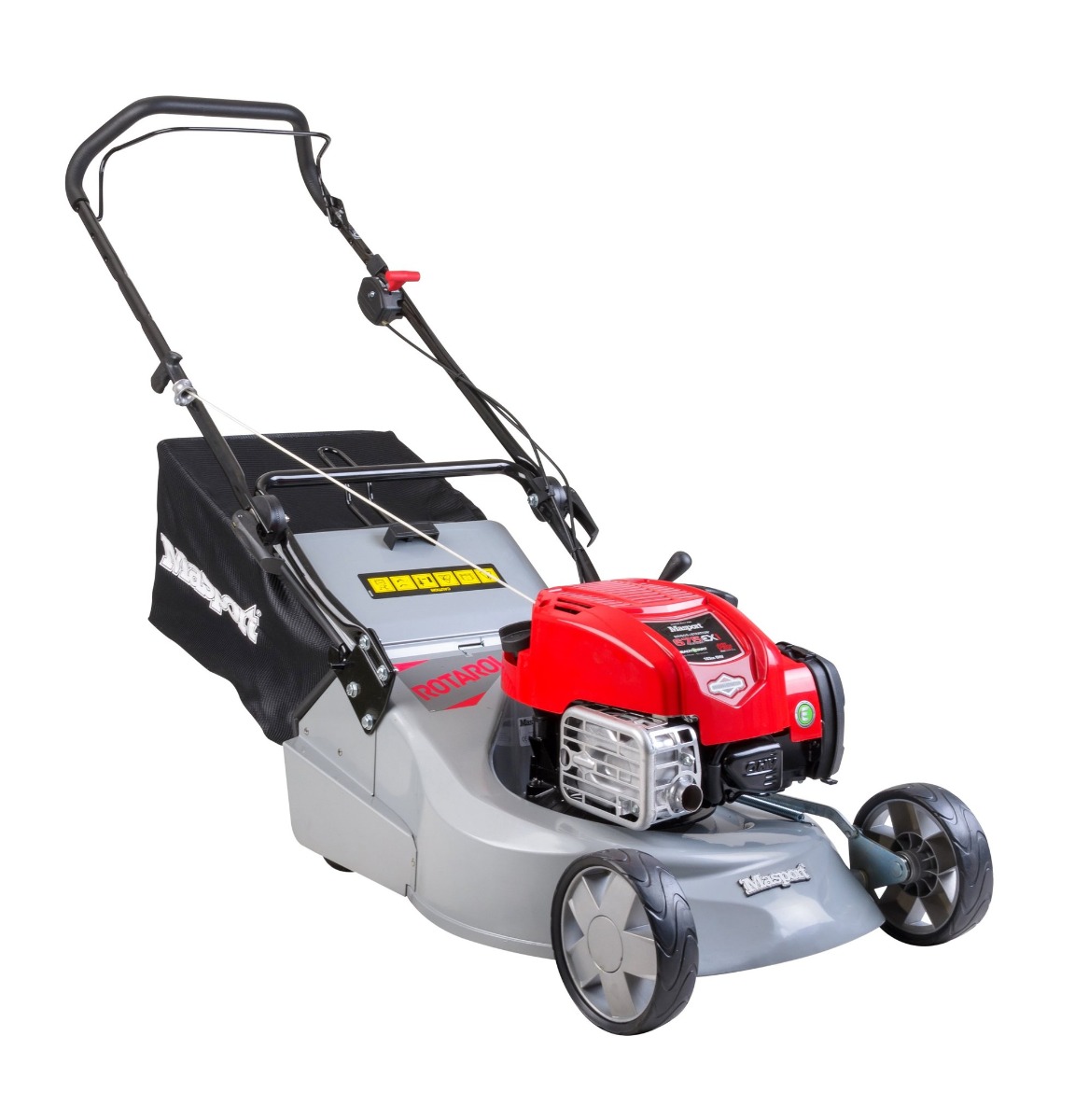 Rotary lawn mower with rear hotsell roller