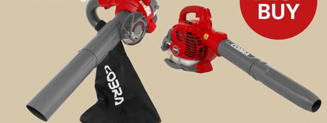 The Cobra BV26C Petrol Leaf blower vacuum wins Garderners World Best Buy